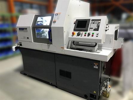 Swiss CNC 7-Axis Screw Machine